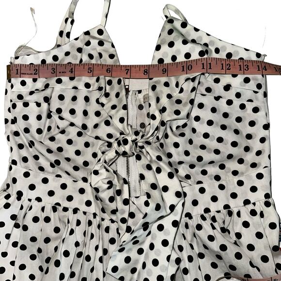 Active USA Polka Dot Strappy Shift Dress - Picture 8 of 9